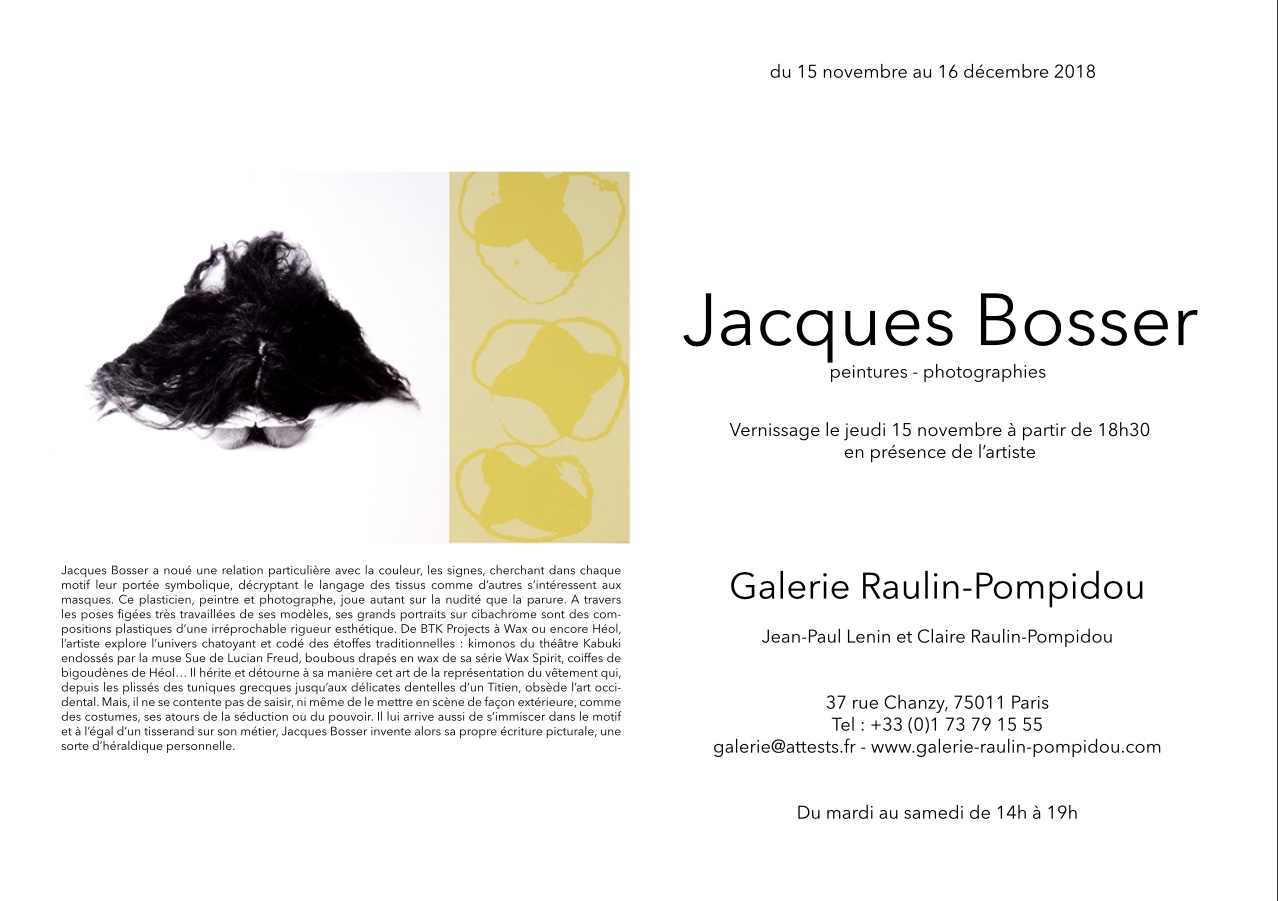 Vernissage Jacques Bosser