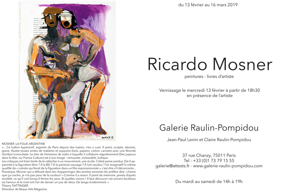 Vernissage Ricardo Mosner